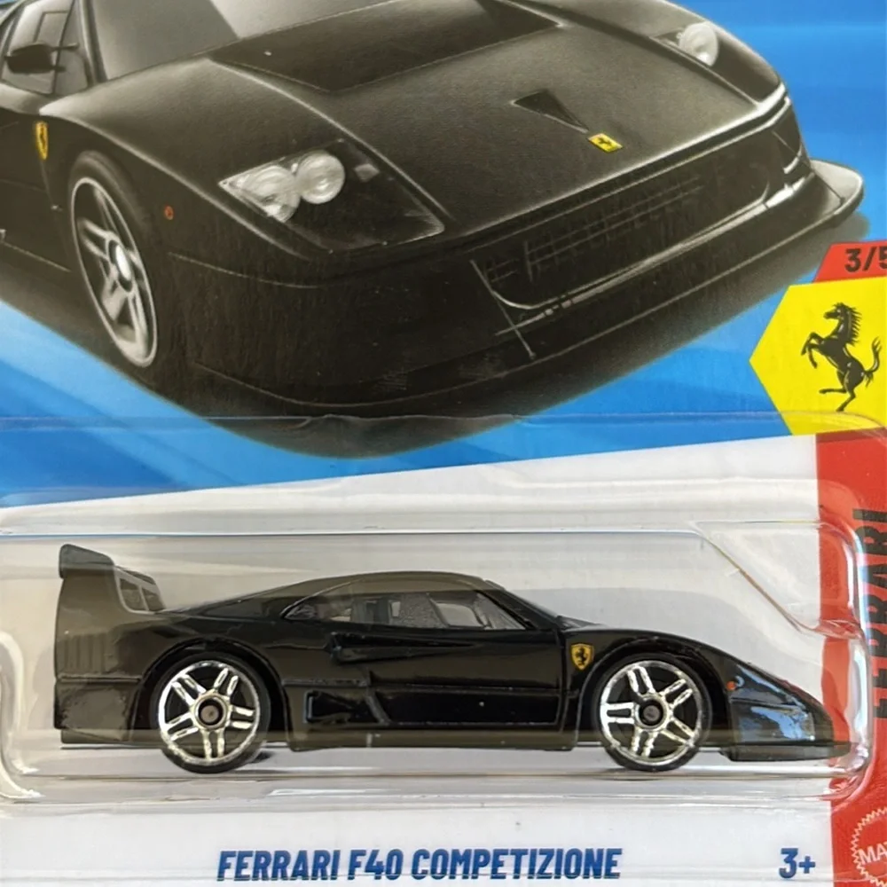 Ferrari F40 Competizione Black Car Hot Wheels Racing HotWheels Racer New 2026